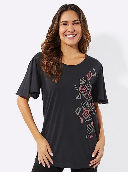 Sieh an! Trainingsshirt Longshirt . günstig online kaufen