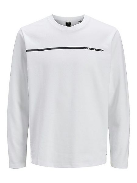 Jack & Jones Longsleeve JCOFUSION FULL BRANDING TEE LS CREW günstig online kaufen