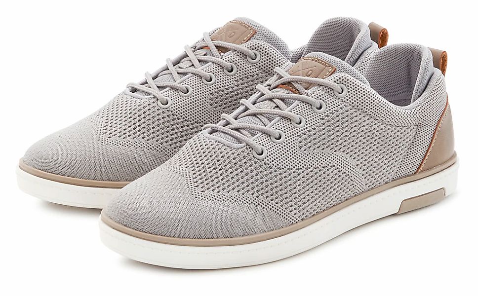 John Devin Sneaker "Schnürschuh", Mesh-Optik, Freizeitschuh, Halbschuh, Sch günstig online kaufen
