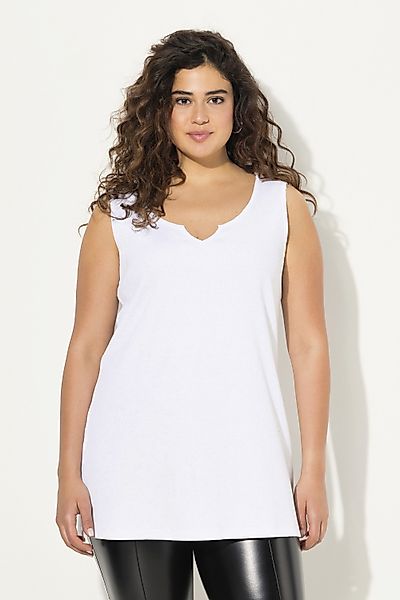 Ulla Popken Longtop Top Rippjersey offenkantig günstig online kaufen