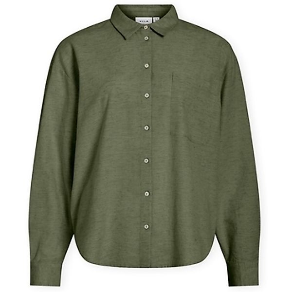 Vila  Blusen Noos Prisilla Loose Shirt - Olivine günstig online kaufen