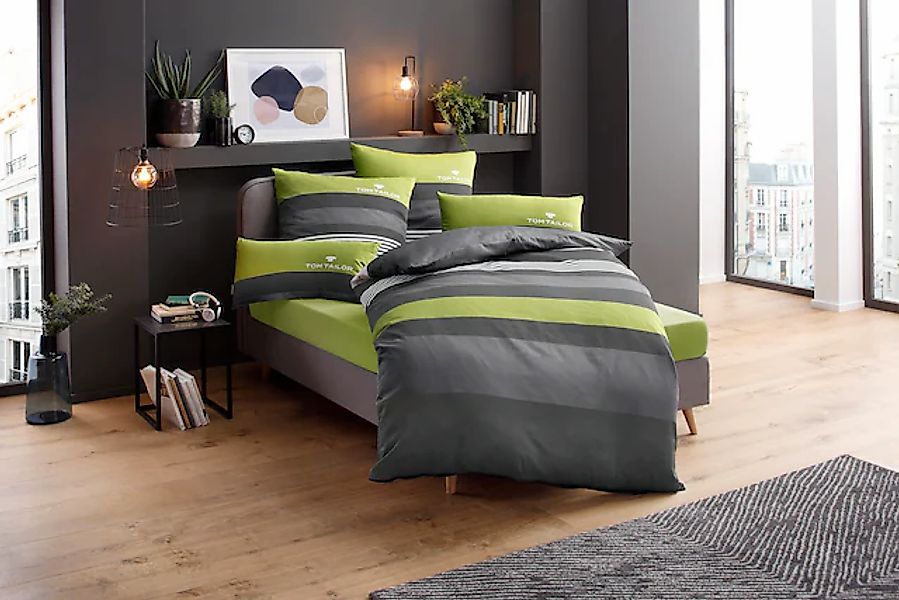 TOM TAILOR HOME Bettwäsche »Carl in Gr. 135x200 oder 155x220 cm«, mit GRATI günstig online kaufen