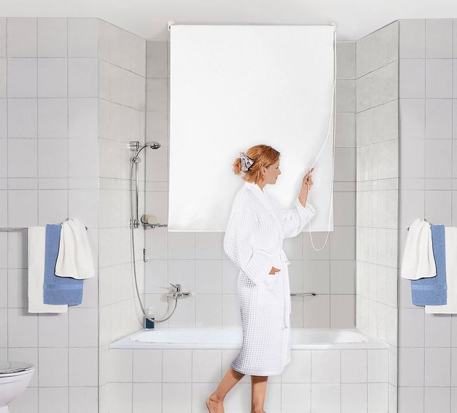 Kleine Wolke Duschrollo ausziehbar, 140 x 240 cm günstig online kaufen