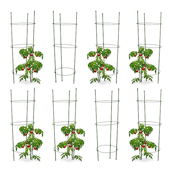 relaxdays Rankhilfe 8 x Rankhilfe Tomaten günstig online kaufen