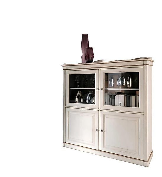 JVmoebel Vitrine Esszimmer Möbel Massive Holz Vitrinen Schrank Echtholz Anr günstig online kaufen