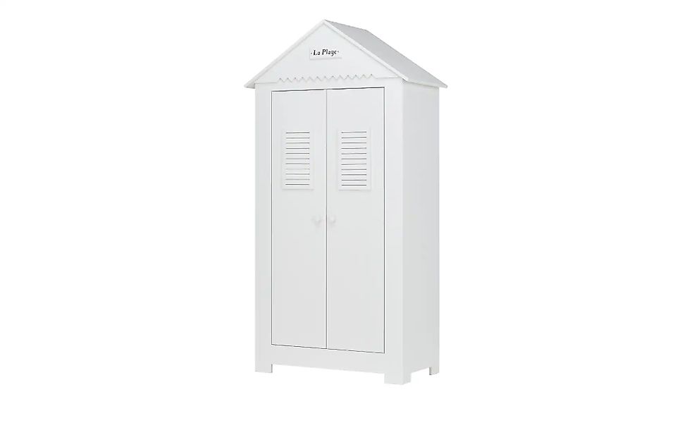 pinio Kleiderschrank  2-türig  Mara ¦ weiß ¦ Maße (cm): B: 54,5 H: 203 T: 5 günstig online kaufen