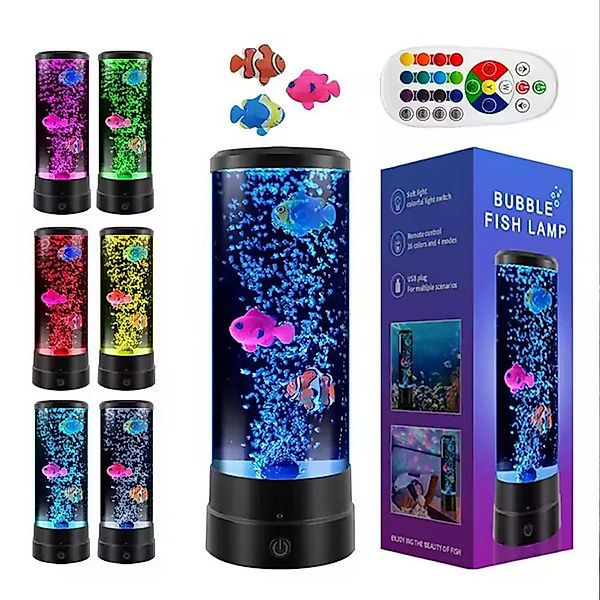 QUBEBU LED Nachtlicht LED Tischleuchte Wassersäule günstig online kaufen