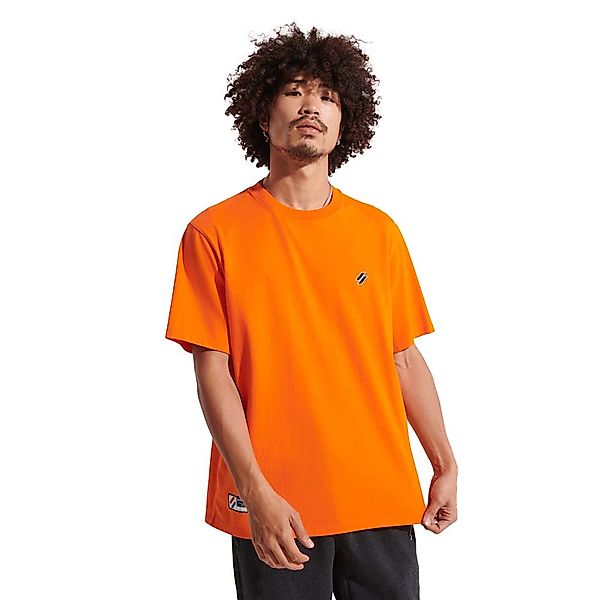 Superdry Code Sl Essential Kurzärmeliges T-shirt L Denver Orange günstig online kaufen