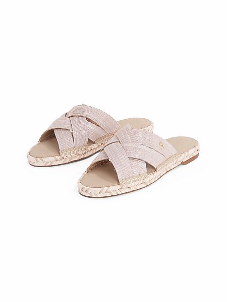 Tommy Hilfiger CHAMBRAY ESPADRILLE MULE Pantolette, günstig online kaufen