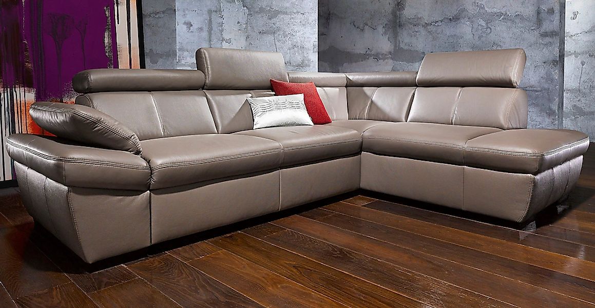 exxpo - sofa fashion Ecksofa "Salerno, klassisch modernes Funktionssofa, ho günstig online kaufen