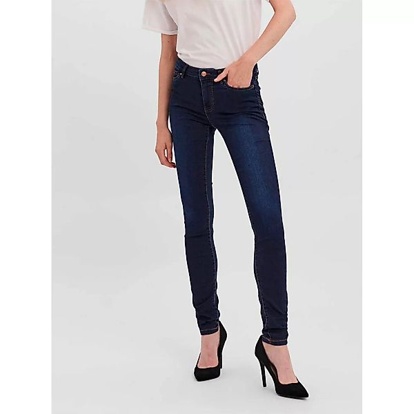 Vero Moda Judy Mr Slim Jegging Vi3122 Jeans S Dark Blue Denim günstig online kaufen