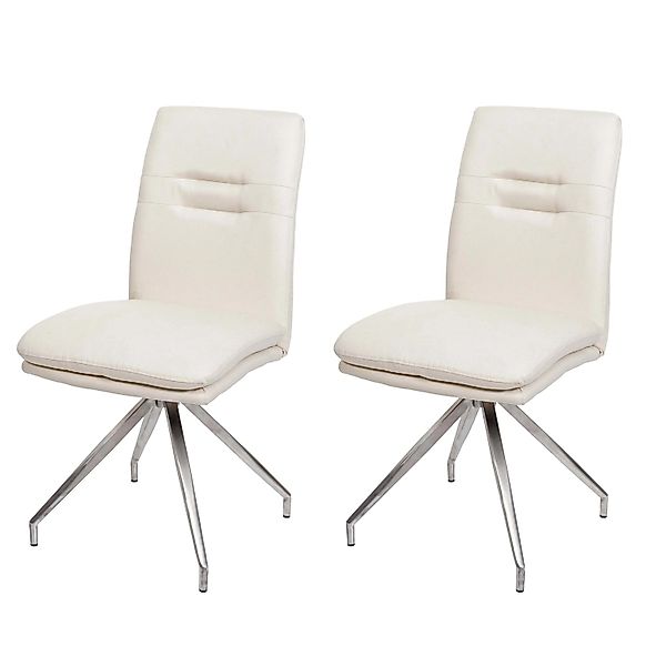 CHEFGASTRO Esszimmerstuhl 2er-Set 90x47x60cm Sitzhöhe 49cm Stoff/Textil Ede günstig online kaufen