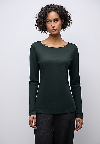 STREET ONE Langarmshirt im soften Baumwoll-Mix günstig online kaufen