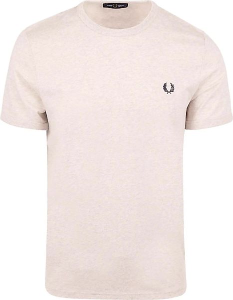 Fred Perry Ringer T-Shirt Beige X23 - Größe L günstig online kaufen