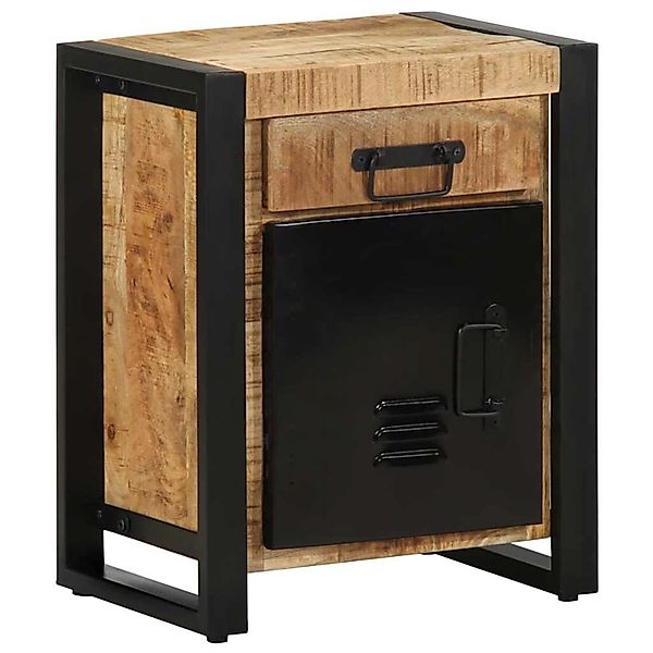 vidaXL Nachttisch 40x30x50 cm Raues Mango-Massivholz 4013559 günstig online kaufen