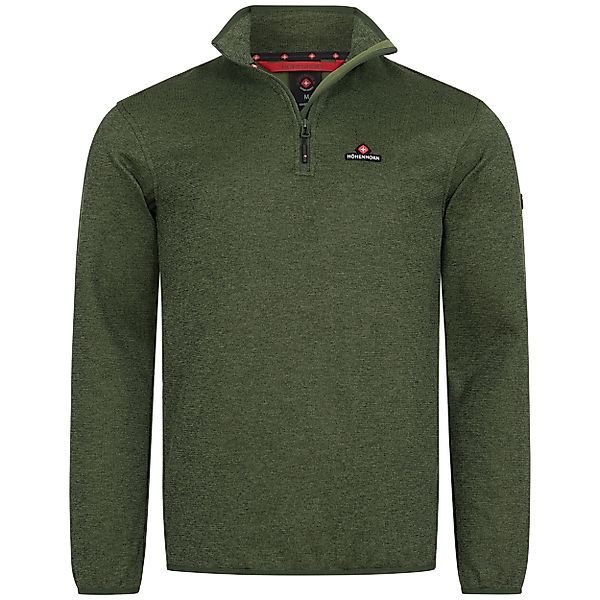 Höhenhorn Fleecepullover Swissfels Herren Strickfleece Pullover günstig online kaufen