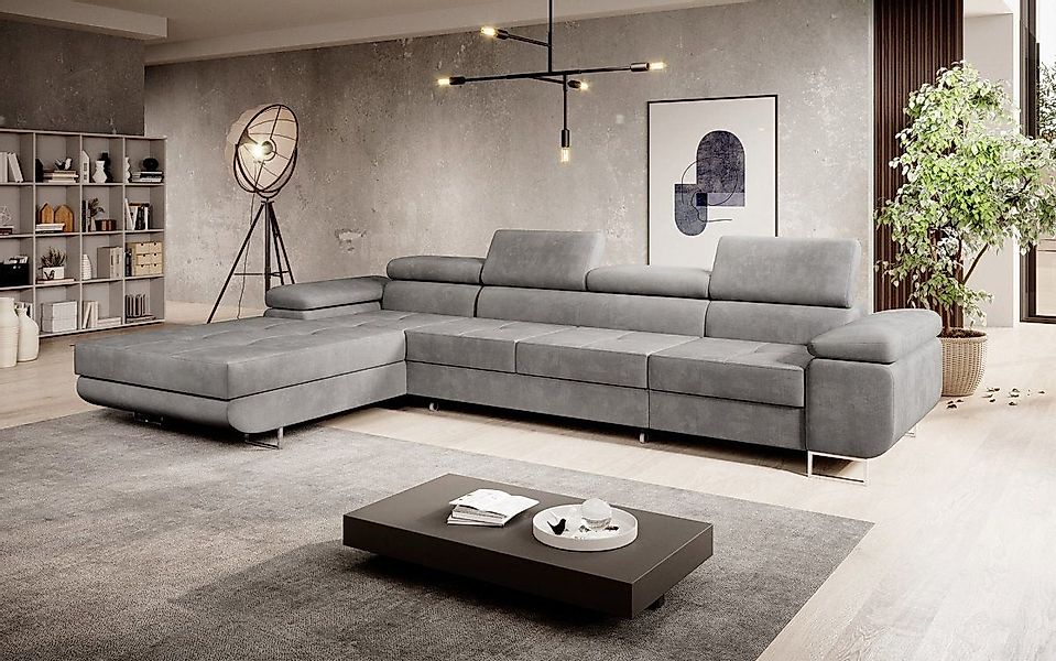 Luxusbetten24 Schlafsofa Designer Sofa Calvera Maxi, günstig online kaufen