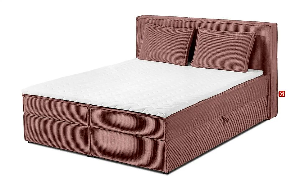 KONSIMO Boxbett   ¦ rosa/pink ¦ Maße (cm): B: 145 H: 95 Betten > Polsterbet günstig online kaufen
