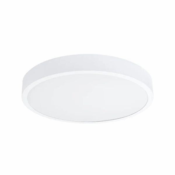 SOLLUX lighting Deckenleuchte »Plafond ONYX 50 weiß LED 3000K«, 1 flammig, günstig online kaufen