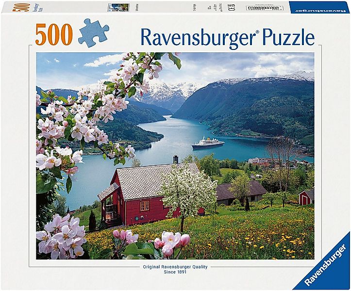 Ravensburger Puzzle Skandinavische Idylle, 500 Puzzleteile, Made in Germany günstig online kaufen