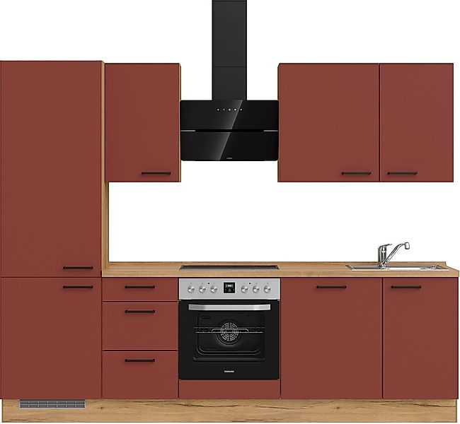 nobilia Küchenzeile ""Easytouch II"" vormontiert, Ausrichtung wählbar, Brei günstig online kaufen