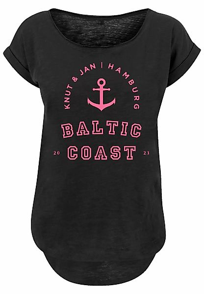 F4NT4STIC T-Shirt "Baltic Coast Ostsee Knut & Jan Hamburg Farbe", Print günstig online kaufen