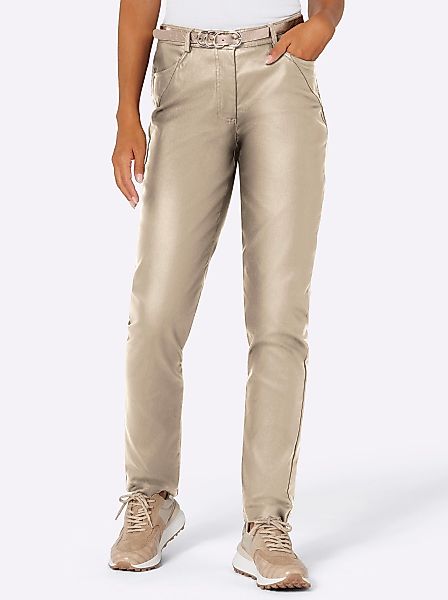 creation L Jerseyhose 5-Pocket-Hose Innenbeinlänge ca. günstig online kaufen
