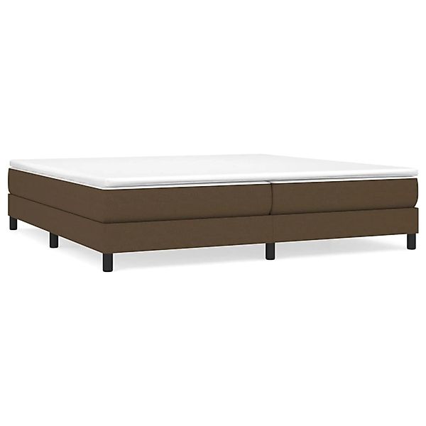 vidaXL Boxspringbett Dunkelbraun 200x200 cm Stoff1357519 günstig online kaufen