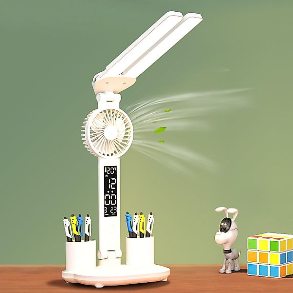 RWEUOQ Schreibtischlampe Faltbare 4-in-1 Tischlampe Touchdimmbar günstig online kaufen
