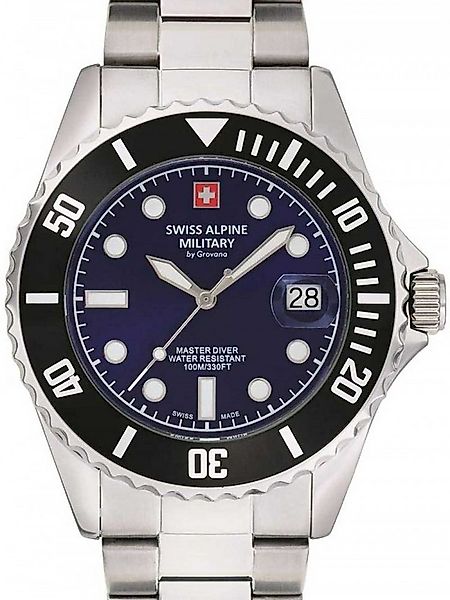 Quarzuhr Swiss Alpine Military 7053.1138 Taucheruhr 42mm 10ATM günstig online kaufen