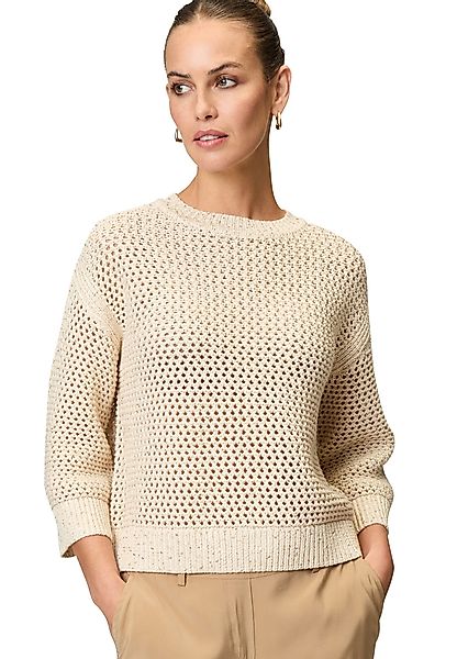 Zero Strickpullover zero Grobstrickpullover mit Glitzer günstig online kaufen