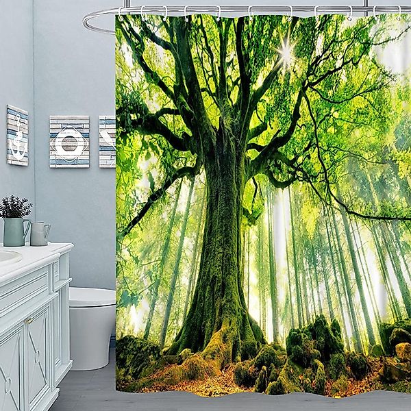 M&W DAS DESIGN Duschvorhang 180x200cm Shower günstig online kaufen