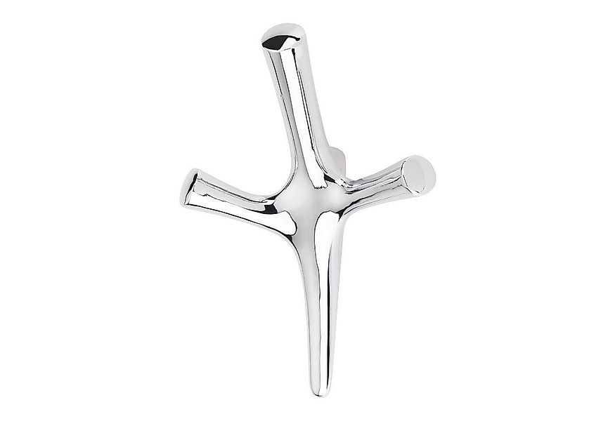 SO-TECH® Kleiderhaken Garderobenhaken TRICORNO 15,7 x 10,6 cm, (1-St), Chro günstig online kaufen