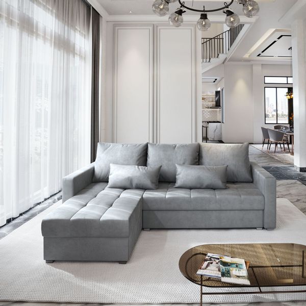 Masseno Ecksofa KOS mit Schlaffunktion L-Form, günstig online kaufen