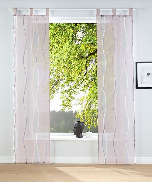 my home Schiebegardine Dimona, Schlaufen (2 günstig online kaufen