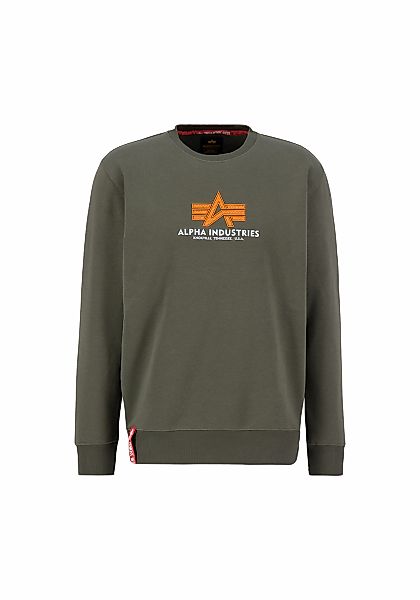 Alpha Industries Sweater "Basic Sweatshirt Rubber ML" günstig online kaufen