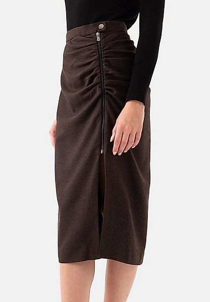 Just Like You  Röcke Crowbar Pattern Women's Midi Skirt With Zipper On The günstig online kaufen