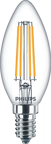 Philips Lighting LED-Kerzenlampe E14 klar Glas CorePro LED#34746500 günstig online kaufen