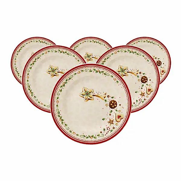 Villeroy & Boch Frühstücksteller »Frühstücksteller Winter Bakery Delight ø günstig online kaufen