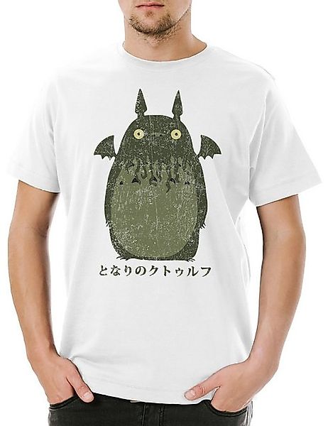 Urban Backwoods Print-Shirt Cthulhu XV Herren T-Shirt H. P. Lovecraft Miska günstig online kaufen