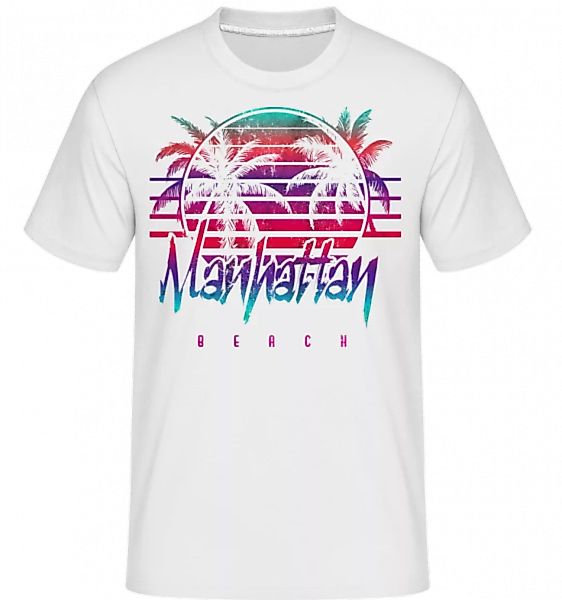 Manhattan Beach · Shirtinator Männer T-Shirt günstig online kaufen