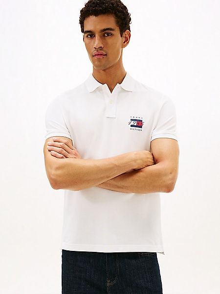 Tommy Hilfiger Poloshirt FLAG GRAPHIC PIQUE regular fit, Polokragen, Print günstig online kaufen