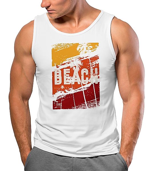 Neverless Tanktop Herren Tank-Top Sommer Venice günstig online kaufen