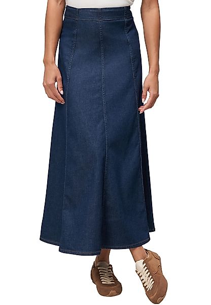 Zero Midirock zero Damen Maxi-Jeansrock ausgestellt günstig online kaufen