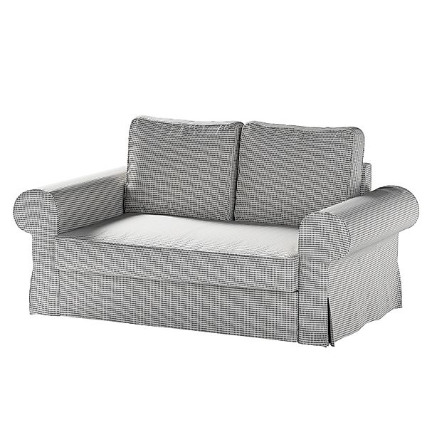 Bezug für Backabro 2-Sitzer Sofa ausklappbar, schwarz-beige, Bezug für Back günstig online kaufen