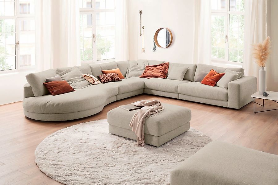 3C Candy Ecksofa "Enisa II, bequem und komfortabel, Mega Familiensofa, L-Fo günstig online kaufen