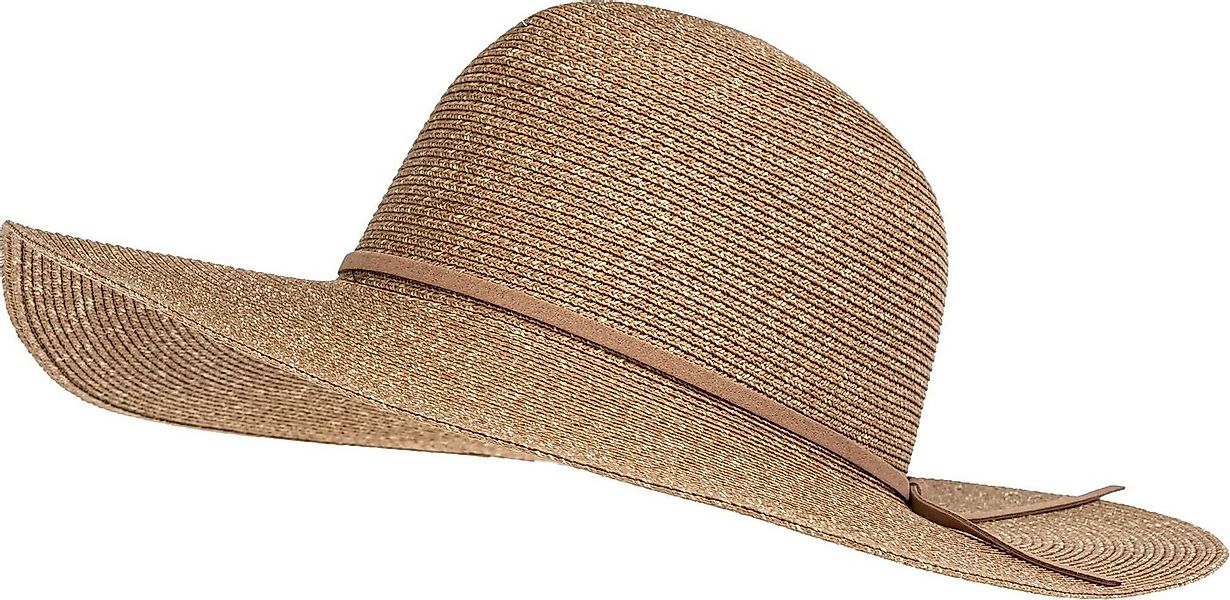 Caspar Strohhut HT023 eleganter großer Damen Sommerhut Sonnenhut mit breite günstig online kaufen