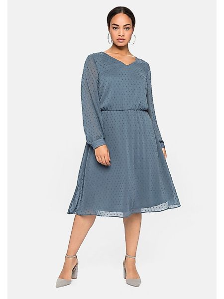 Sheego Abendkleid Große Größen mit 3D-Effekt, günstig online kaufen