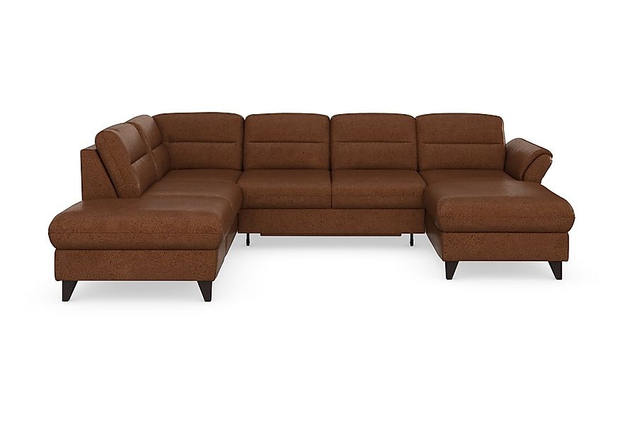 sit&more Wohnlandschaft »Mellum U-Form« Federkern, wahlweise mit Bettfunkti günstig online kaufen