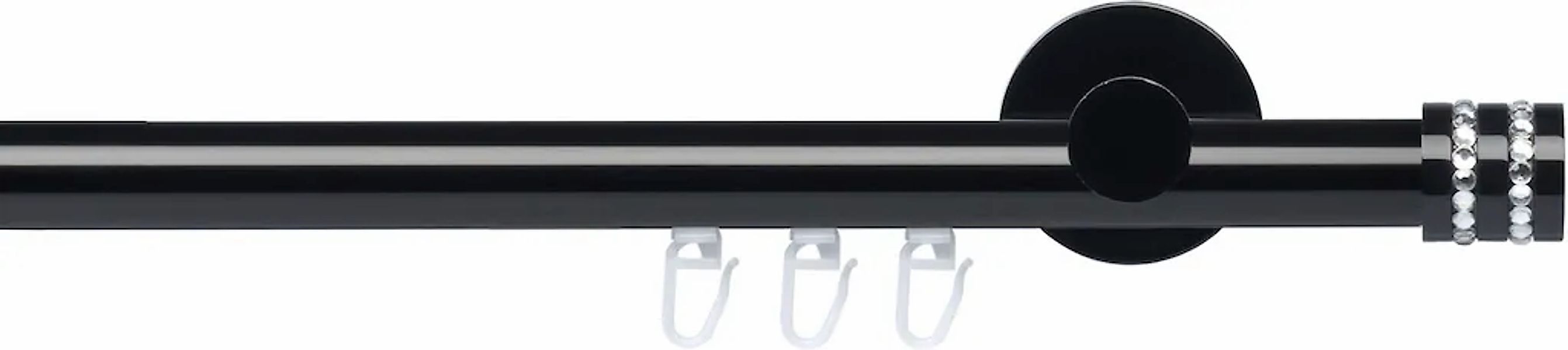 Liedeco Gardinenstange "Innenlaufgarnitur 20 mm Piano Miami" Ø 20 mm 1 läuf günstig online kaufen